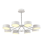 SLE6005-502-08 Светильник потолочный Белый, Хром/Белый LED 8*10W ВАЛЛЕ 250_100_2954172