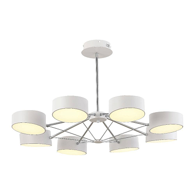 SLE6005-502-08 Светильник потолочный Белый, Хром/Белый LED 8*10W ВАЛЛЕ 400_400_2954172