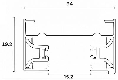 Трек накладной Hesby Lighting Skylite HSBL_0212 400_400_2478608