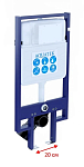 SET AQUATEK МИЯ-MB-025 4в1 (рама AQUATEK Standard INS-0000020+ крепеж KKI-0000002+клавиша KDI-0000025+унитаз AQ2004-MB с тонким сиденьем soft-close 250_100_2417604