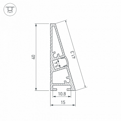 Профиль для плинтусов Arlight PLINTUS 052398 400_400_2140117
