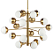 Люстра на штанге Imperiumloft Globe Cedar Moss Light 40,1667