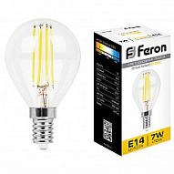 Лампа светодиодная Feron LB-52 E14 7Вт 2700K 25874 500_191_2237294