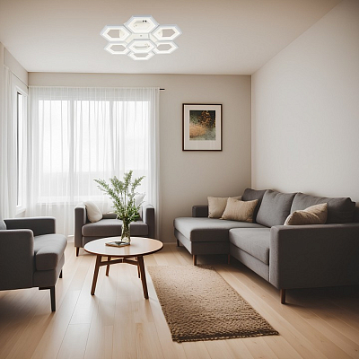 Потолочная люстра Escada Hexagon 10204/7LED 400_400_2219162