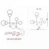 Накладной светильник Imperiumloft ZINGY E zingy01 100_100_1985332