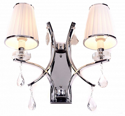 Бра LUMINA DECO Glamour LDW 66247-2 WT+CHR 400_400_2620246