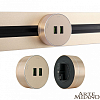 Розетка 2xUSB на треке Arte Milano Am-track-sockets 380011TS/USBx2 Gold 100_100_2164915