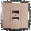 Розетка USB type A без рамки Stekker Катрин 39602 100_100_2300809