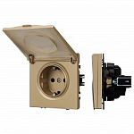 Розетка влагозащищенная с заземлением с крышкой, без рамки Arlight SCT 054282 250_100_Array