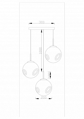 Подвесной светильник Moderli Amo V11524-3P 400_400_2741285