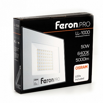 Настенно-потолочный прожектор Feron LL-1000 41540 400_400_1746173