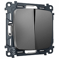 Выключатель перекрестный двухклавишный без рамки Ambrella Volt OMEGA MO653030 500_191_3231132