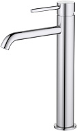 AQ1304CR ЕВРОПА смеситель для раковины высокий 215, без донного клапана 500_191_3232424