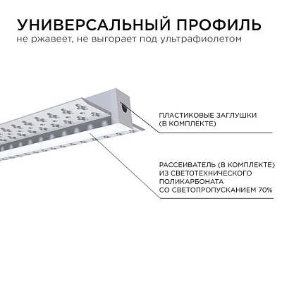 Короб встраиваемый Apeyron Electrics  08-48 400_400_2177890