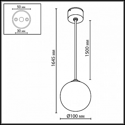 Подвесной светильник Odeon Light NATURE 7124/1 400_400_1391794