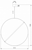 Подвесной светильник Eurosvet Element 90283/1 хром 100_100_1812239