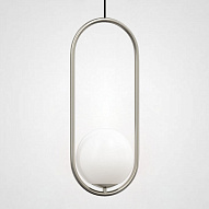 Подвесной светильник Imperiumloft Matthew Mccormick Hoop Silver Mila Pendant HOOP-B01 IMPR_179967-22 500_191_2458615