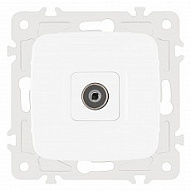 ТВ-розетка без рамки Arte Milano am-205 205.43-1.white 500_191_2302622