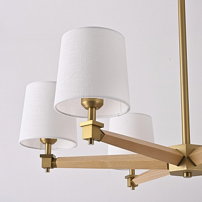 Люстра на штанге Imperiumloft Jorgenson White/Light wood STAVRA01 400_400_1986082