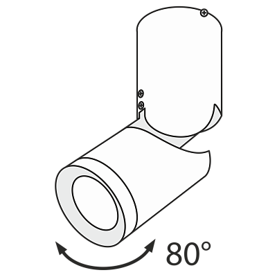 Потолочный светильник Technical C019CW-01W 400_400_3146881