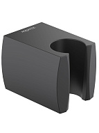 AQ2403MB держатель ручного душа, матовый черный 500_191_3225576