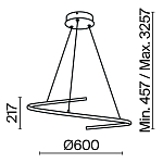 Подвесной светильник Maytoni MOD242PL-L33BSK 250_100_799395