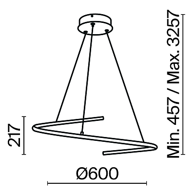 Подвесной светильник Maytoni MOD242PL-L33BSK 400_400_799395