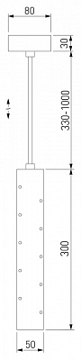 Подвесной светильник Elektrostandard Bong a055666 400_400_1773429
