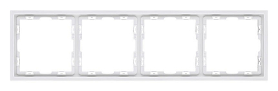 Рамка на 4 поста Kollinger Eclipse EC4WH 400_400_3118614