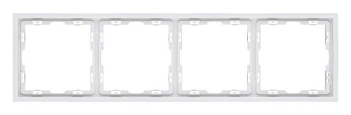 Рамка на 4 поста Kollinger Eclipse EC4WH 500_191_3118614