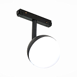 ST358.446.07 Магнитный трековый светильник Черный LED 1*7W 4000K 520Lm Ra>80 120° IP20 L120xW90xH192 СКАЙЛАЙН 48V 250_100_2952288