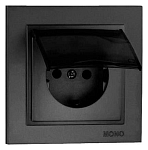 Розетка с заземлением с крышкой Mono Electric Despina 102-202021-118 250_100_2162455