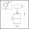 Накладной светильник Odeon Light Corsus 4207/1C 100_100_1723954