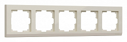 Рамка на 5 постов Werkel Stark (слоновая кость) W0051803 250_100_2128827