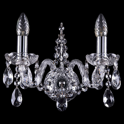 Бра Bohemia Ivele Crystal 1411 1411B/2/141Ni 400_400_1798382