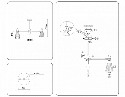 Люстра на штанге Ambrella Light LH LH58114 400_400_2029244