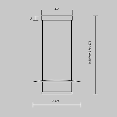 Подвесной светильник Maytoni MOD280PL-L30B3K1 400_400_833225