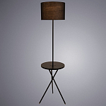 Торшер с полкой Arte Lamp Combo A2070PN-1BK 250_100_1822449