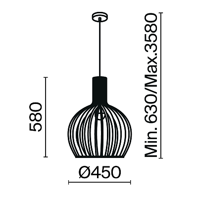 Подвесной светильник Maytoni MOD194PL-01W1 400_400_840732
