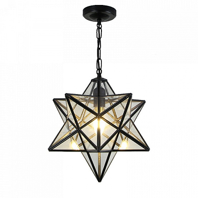 Подвесной светильник Imperiumloft Black Star Clear Glass 101314-26 400_400_1976542