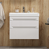 Тумба EQUIL Corner 70 подвесная 2 ящ. белая (под раковину 9696-70) 100_100_2902751