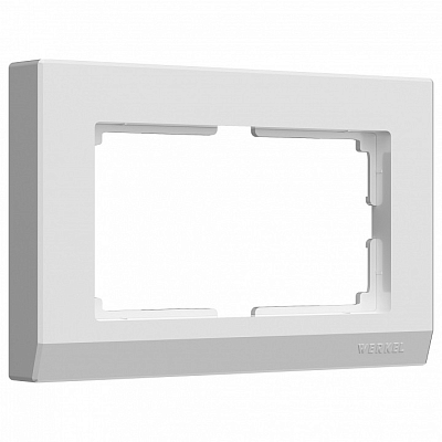 Рамка для двойной розетки Werkel Stark (белый) W0081801 400_400_1881862