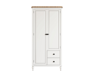 Шкаф двухстворчатый "Odri" с двумя ящиками арт od2127S 400_400_1934954
