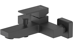 AQ1640MB ЛИБРА смеситель Смесители для ванны, матовый черный 250_100_Array