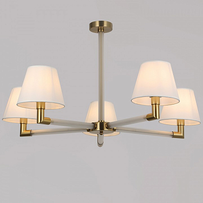 Люстра на штанге ILLUMICO BRASS IL0501-5P-79 BRASS 400_400_2038472