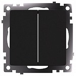Переключатель двухклавишный без рамки Stekker Катрин 49167 250_100_Array