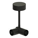 ST1602.439.00 Потолочный токопроводящий угловой соединитель ST-Luce Черный ТЕХНО 250_100_2948298