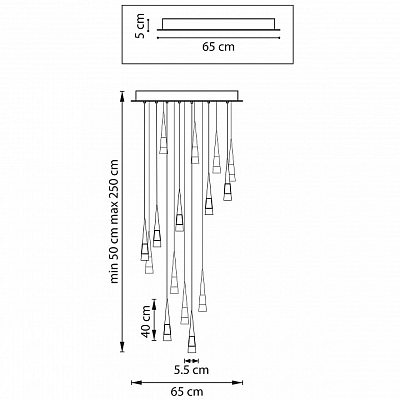 Подвесная люстра Lightstar Cone 757161 400_400_1719563
