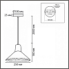 Подвесной светильник Lumion EOLIANA 8351/1A 100_100_2173234