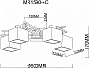 Потолочная люстра MyFar Bona MR1590-4C 100_100_1994014